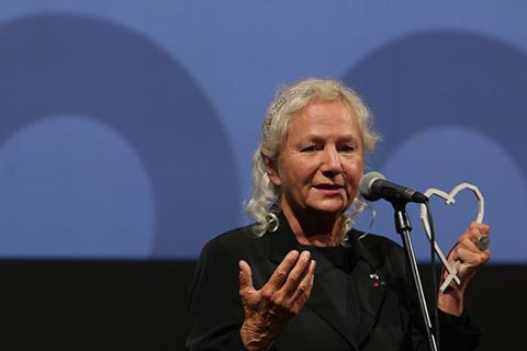 Agnes B, Opening Ceremony, Honorary Heart of Sarajevo, National Theatre, Sarajevo Film Festival, 2014